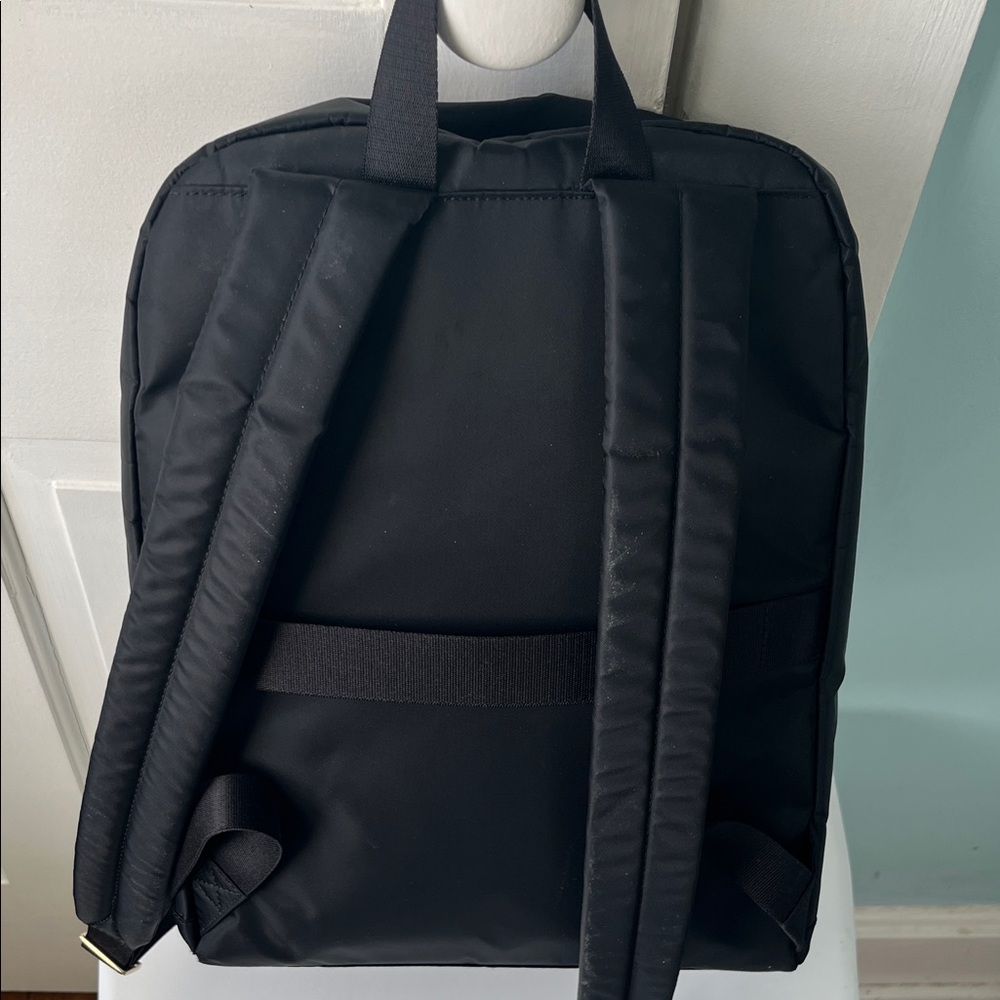Samsonite Black Laptop Backpack with Gold Accents - Picture 5 of 5